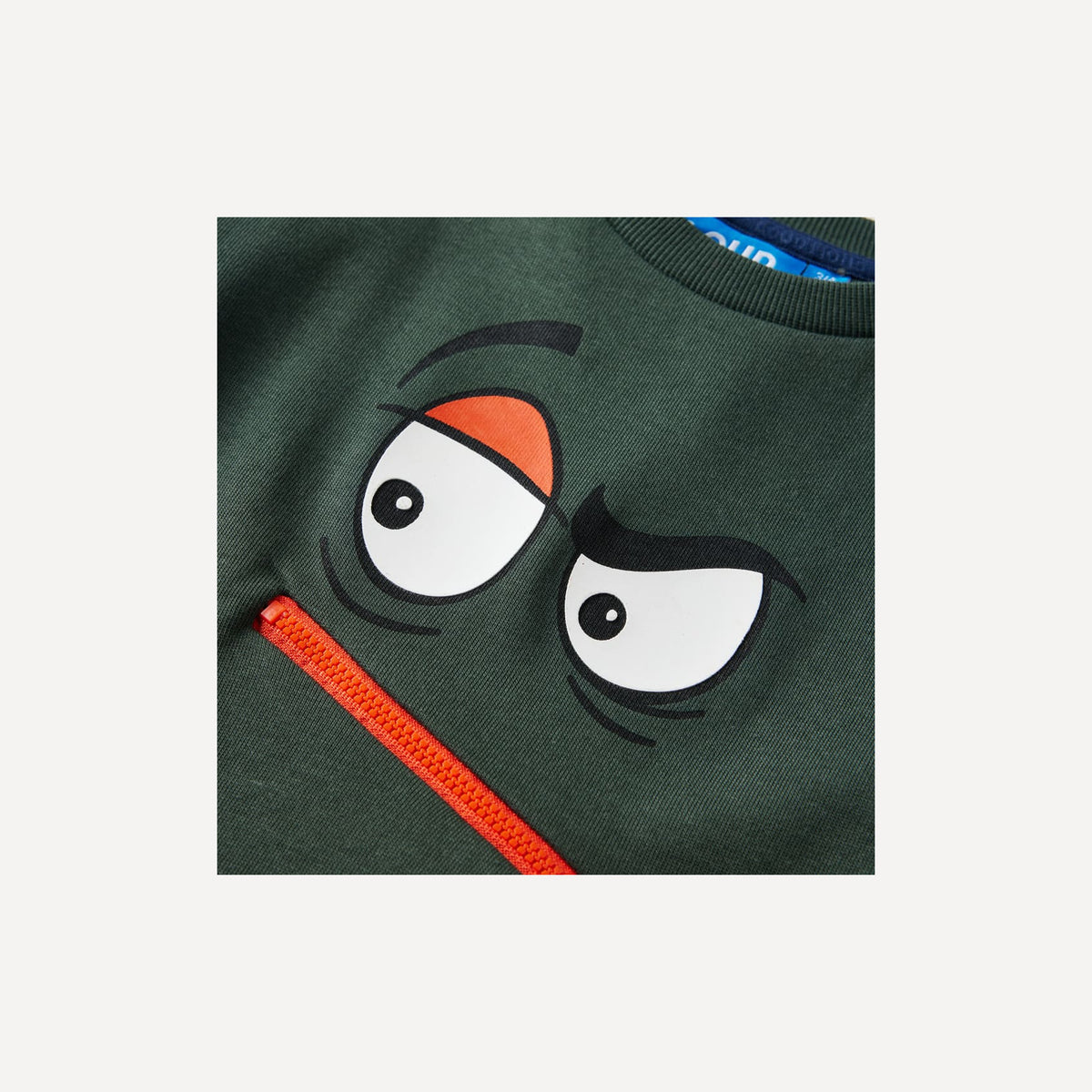 Sweatshirt Cotton Dark Green 92 Kids Clothing Children's Top Kids Variant 4
