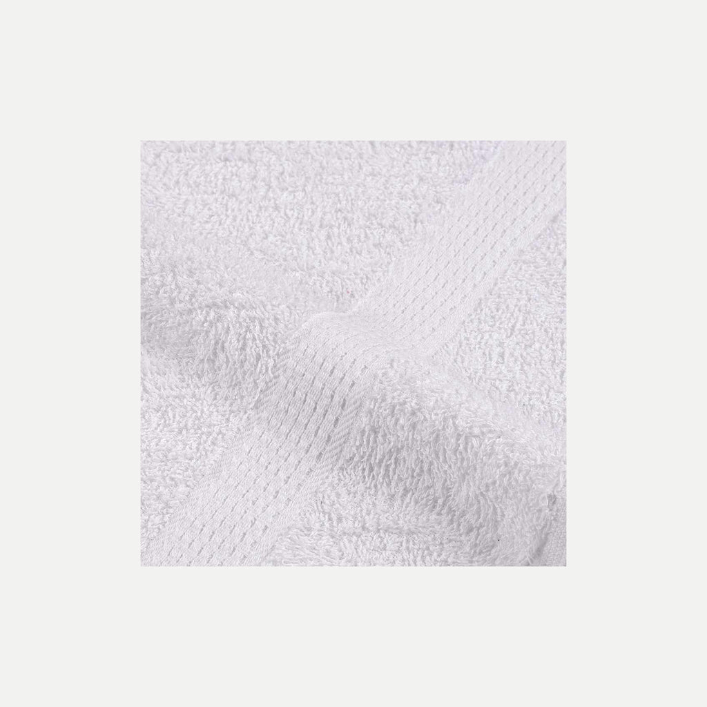 Towel Cotton White 50 x 30 cm Bathroom Bath Linen Home Towels 50 pcs Guest