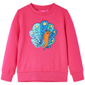 Sweatshirt Cotton Bright Pink 116 Kids Clothing Children's Top Kids Variant 3