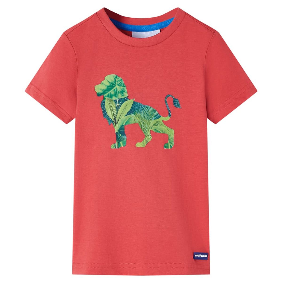Kids T-Shirt Cotton Red 140 Children's Top Kids Clothing Kids Wear Variant 4