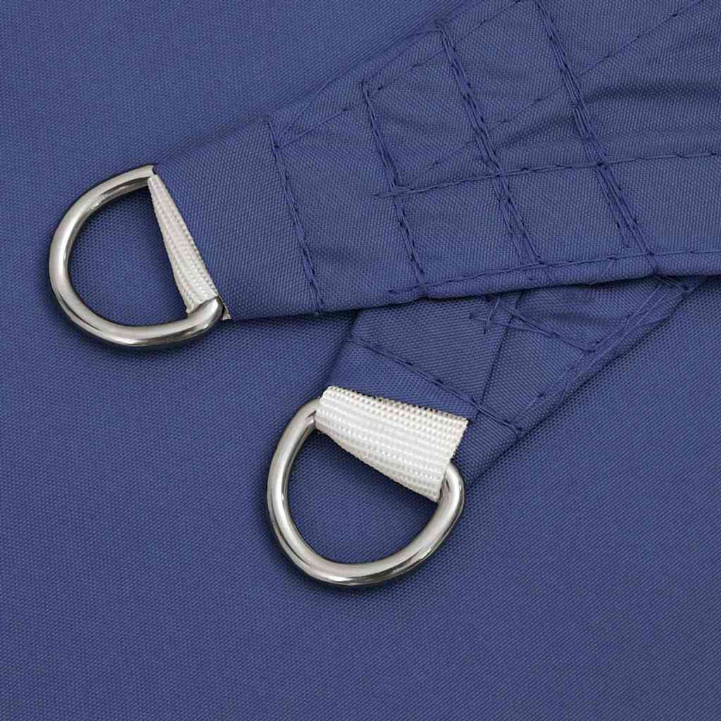 Sunshade Sail Oxford Fabric Blue Water Resistant UV Resistant 250 x 300 cm