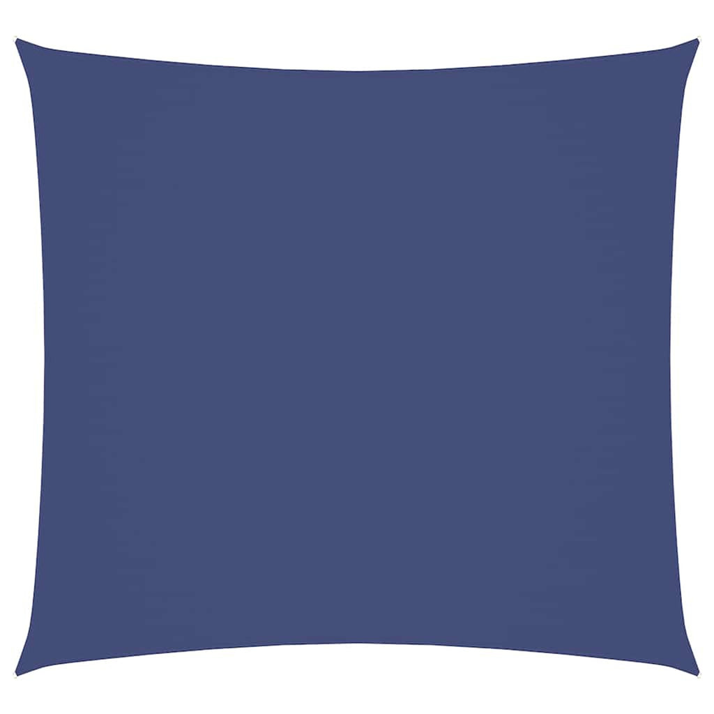 Sunshade Sail Oxford Fabric Blue Water Resistant UV Resistant 200 x 200 cm
