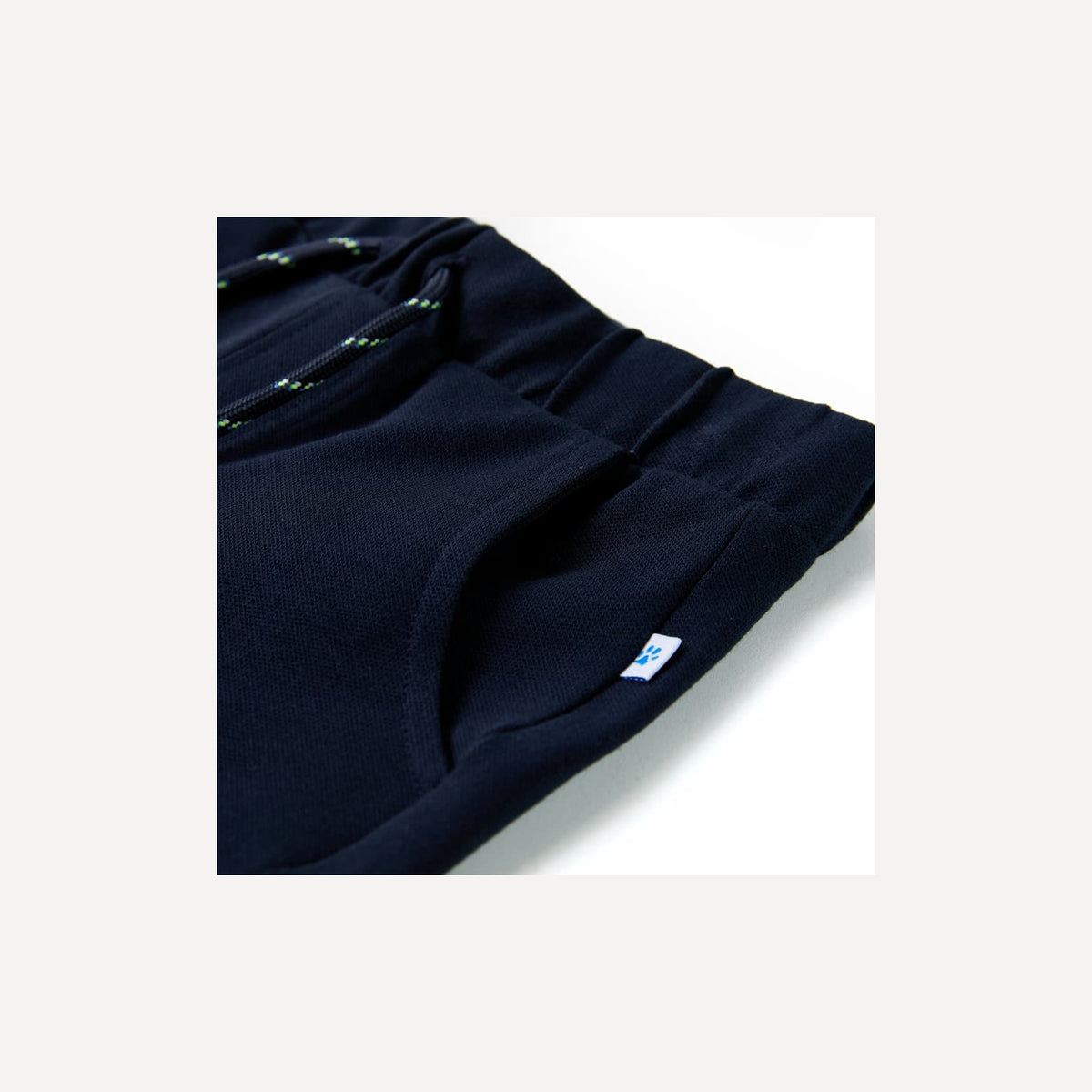 Shorts Cotton Navy 116 Kids' Bottoms Kids' Bottom Kids'Shorts Drawstring 116