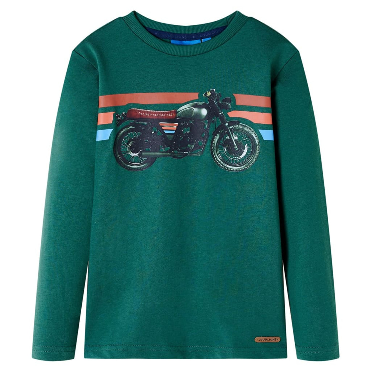 Kids T-Shirt Cotton Green 128 Children's Top Kids Clothing Kids Wear Variant 4