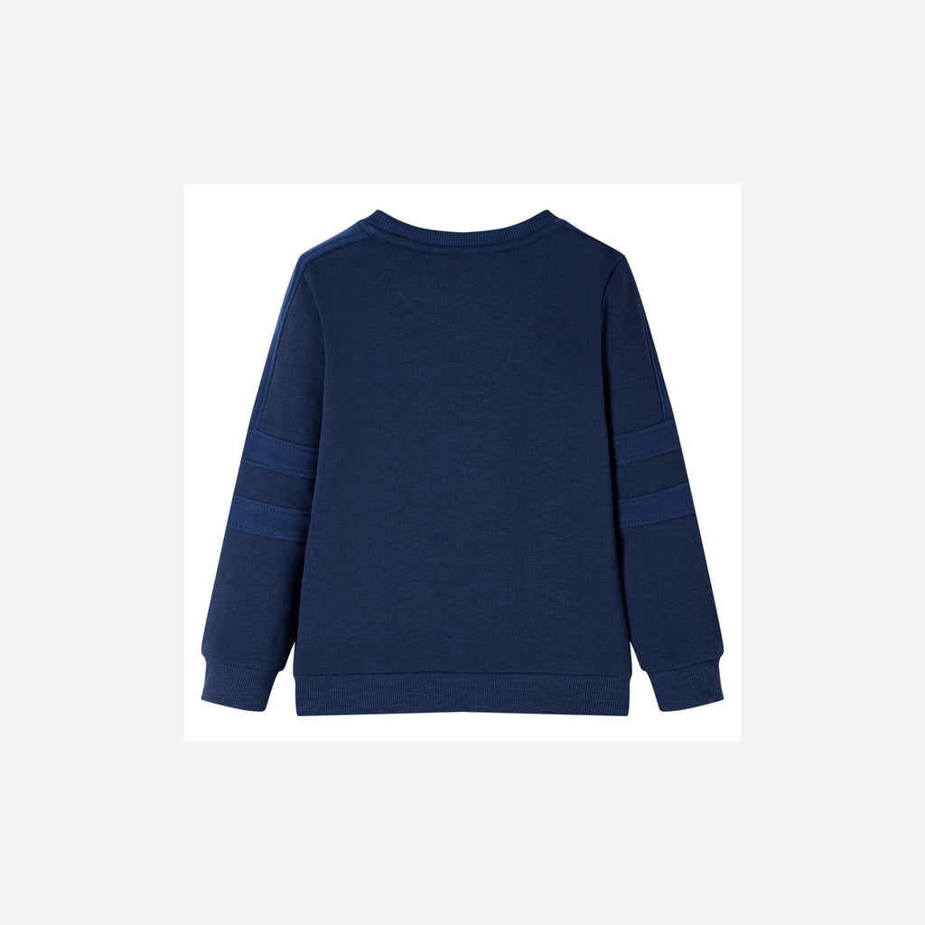 Sweatshirt Cotton Navy Melange 104 Kids Clothing Children's Top Kids Wear 104