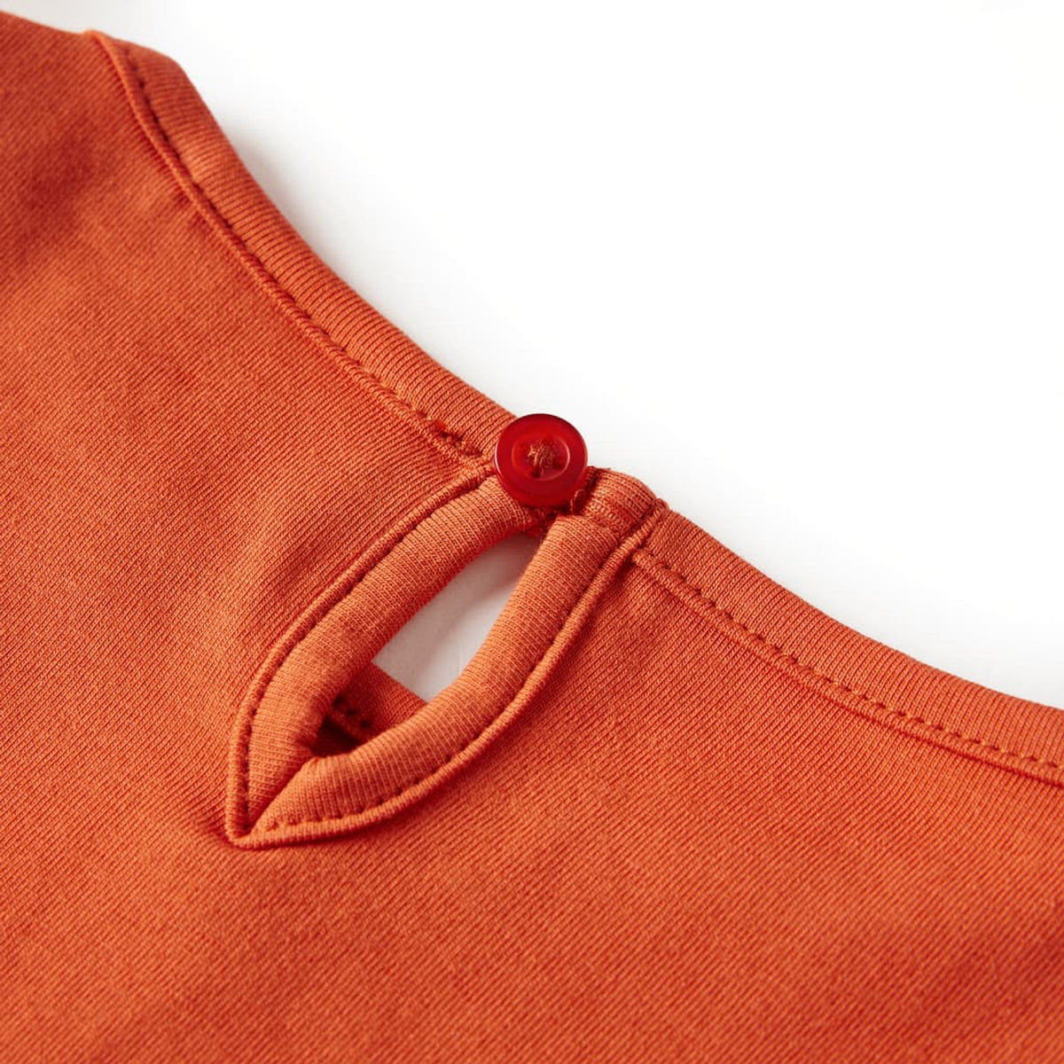 Kids T-Shirt Cotton Burnt Orange 92 Children's Top Kids Clothing Kids Wear