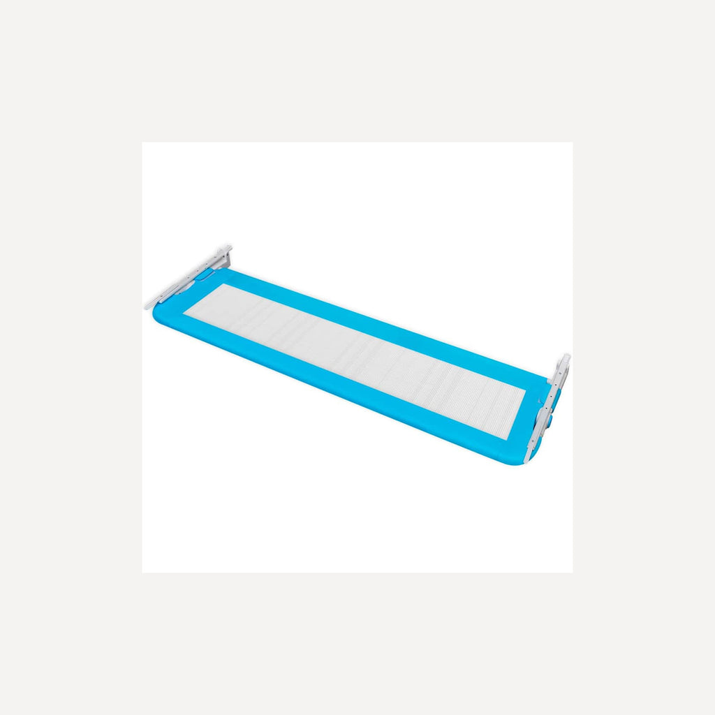 Toddler Safety Bed Rail Polyester Blue 150 x 36.5 x 42 cm Child Bed Guard 5x42cm