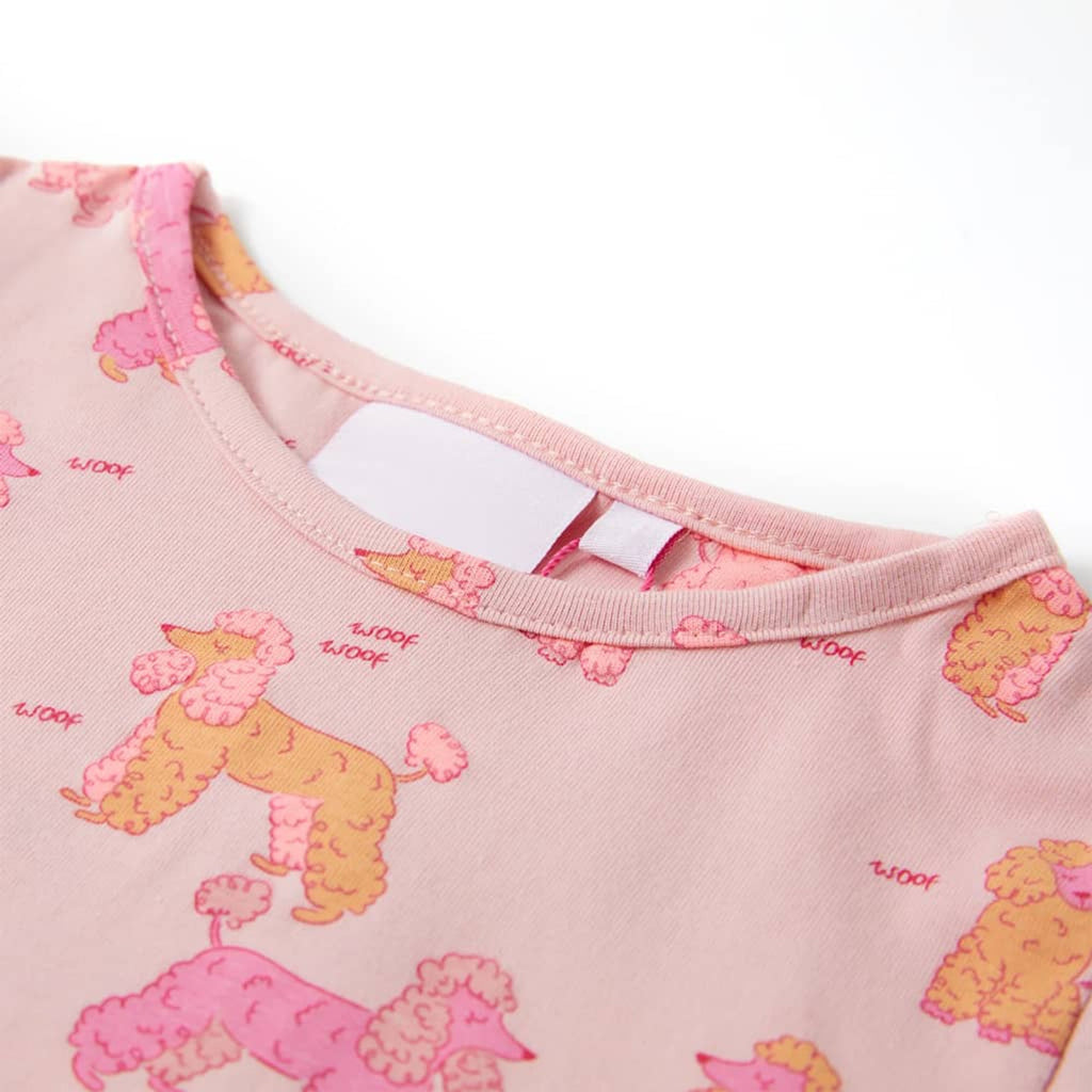 Kids' Sleepwear Cotton Light Pink 104 Kids'Pyjamas Short 104 (suitable for 3-4