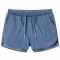 Shorts Cotton Denim Blue 104 Kids' Bottoms Kids' Bottom Kids'Shorts 104