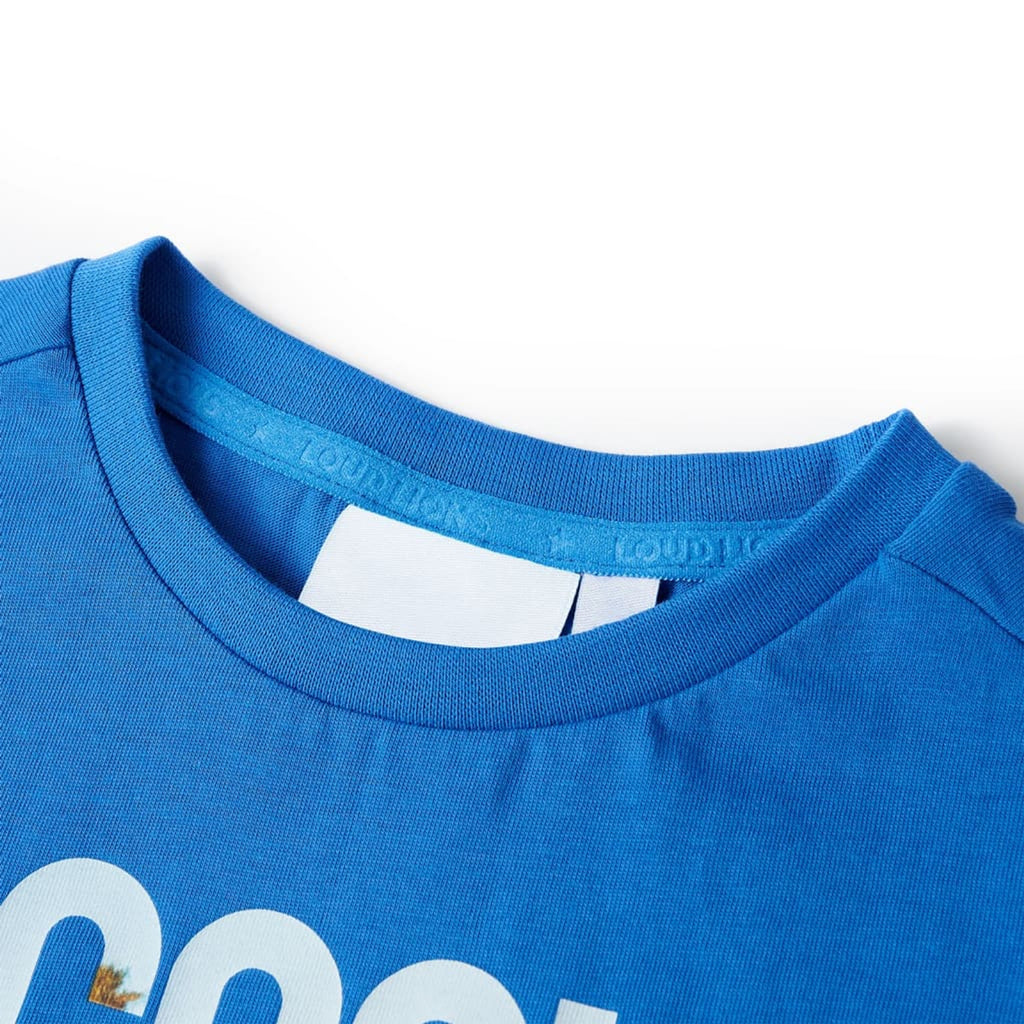 Kids T-Shirt Cotton Blue 116 Children's Top Kids Clothing Kids Wear Variant 5