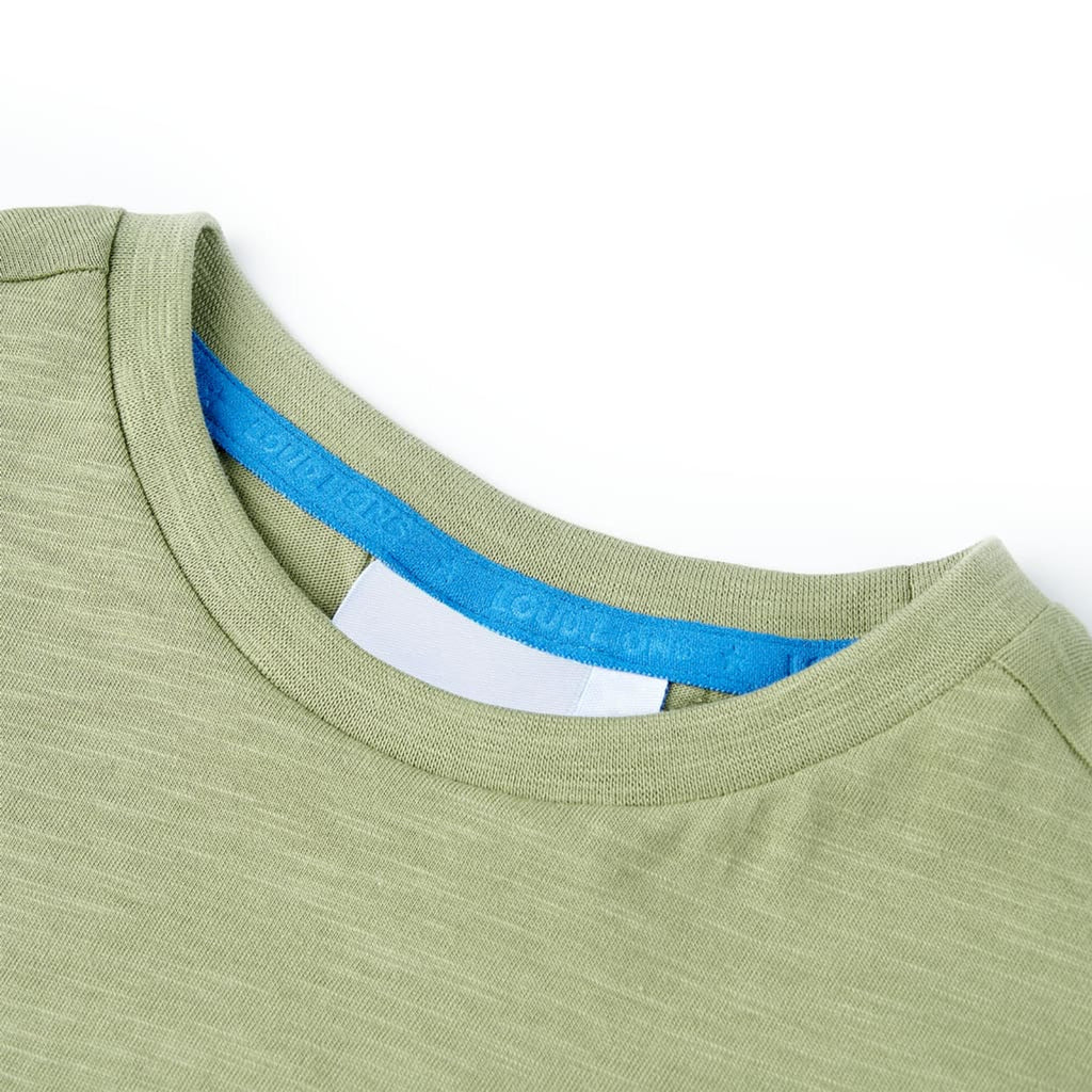 Kids T-Shirt Cotton Light Khaki 116 Children's Top Kids Clothing Variant 5