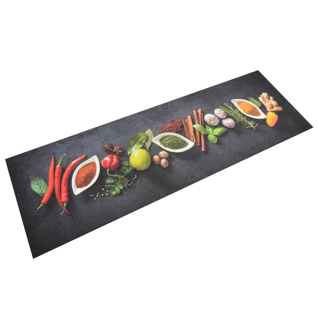 Rug Velvet (100% Polyamide) Multicolour 180 x 60 x 0.5 cm Floor Mat Home Decor