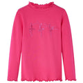 Kids T-Shirt Cotton Bright Pink 116 Children's Top Kids Clothing Variant 4