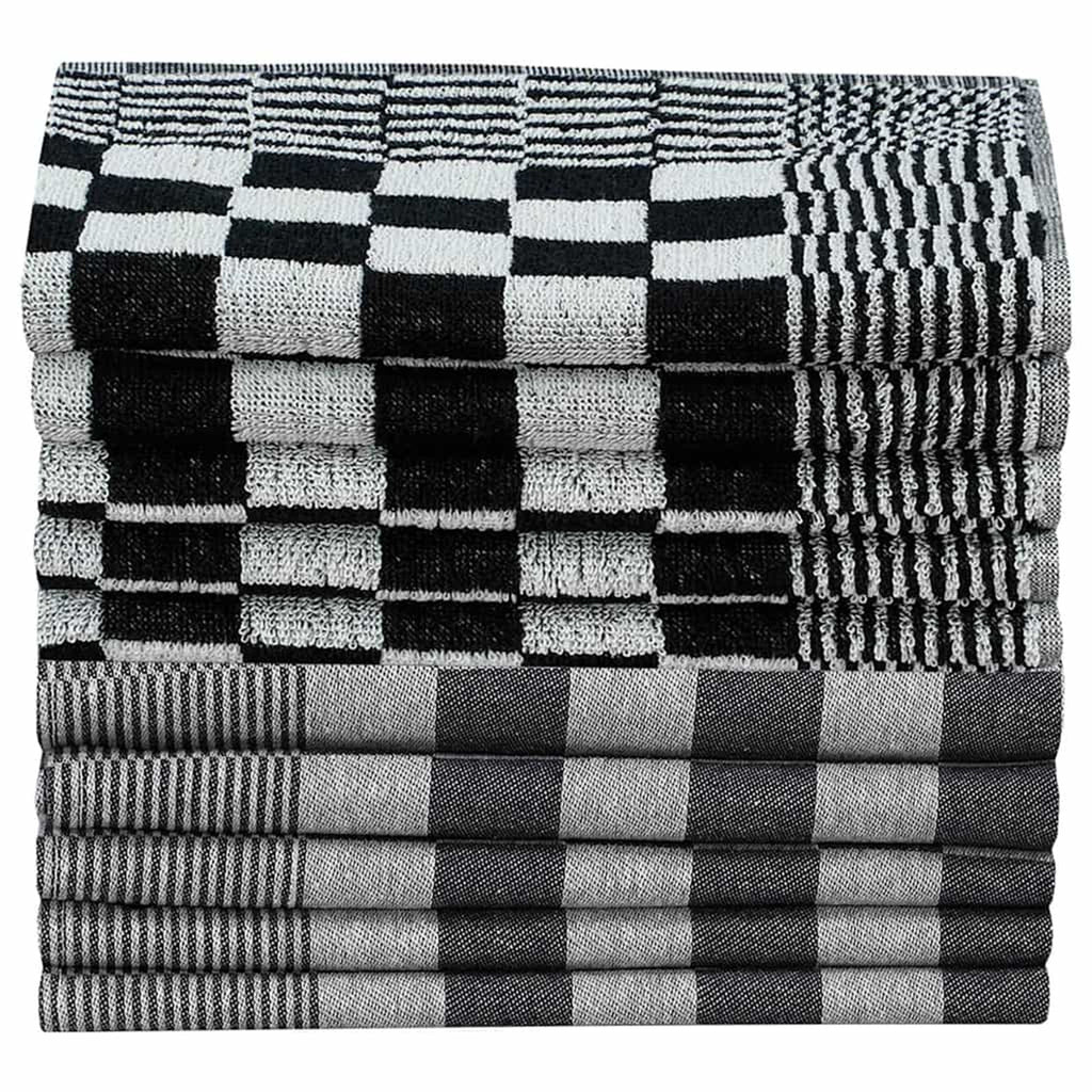 Towel Cotton Black 50 x 70 cm Bathroom Bath Linen Home Towels 10 Variant 2