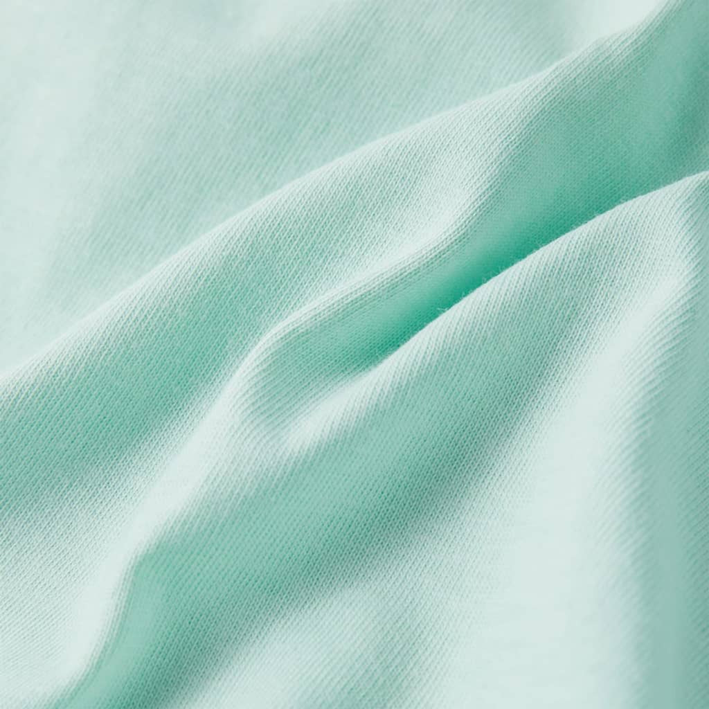 Kids T-Shirt Cotton Light Mint 140 Children's Top Kids Clothing Kids Variant 6