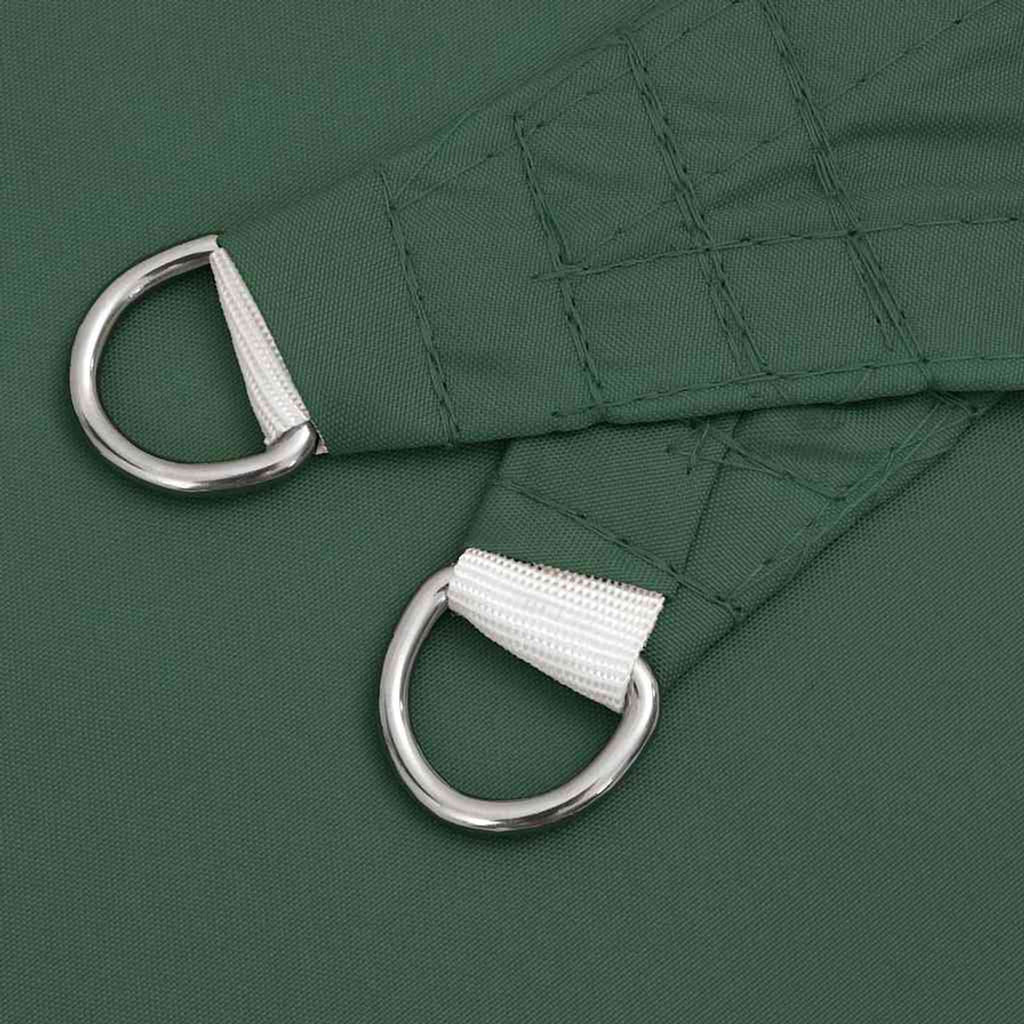 Sunshade Sail Oxford Fabric Dark Green Water Resistant UV Resistant 300 x 450