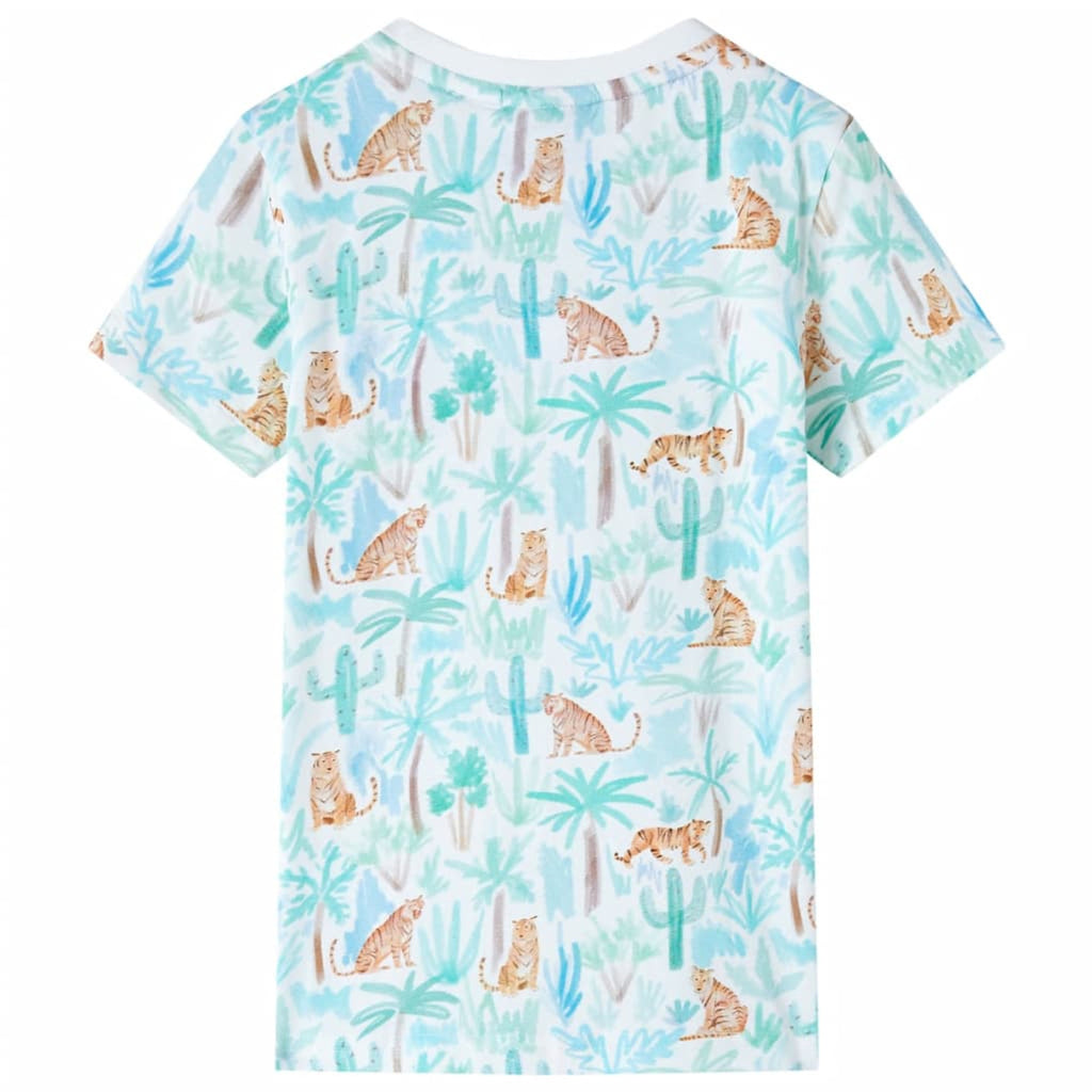 Kids T-Shirt Cotton Ecru 104 Children's Top Kids Clothing Kids Wear Variant 15