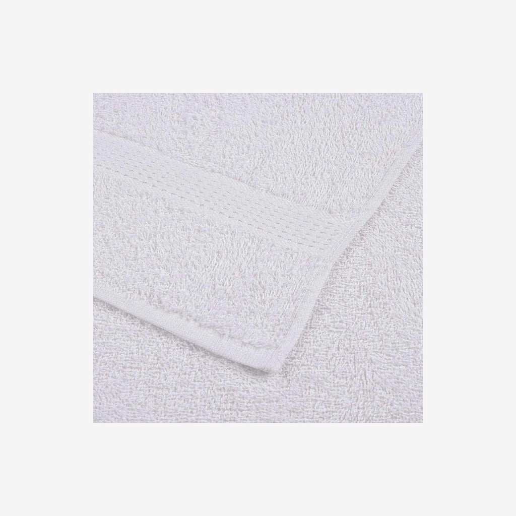 Towel Cotton White 100 x 50 cm Bathroom Bath Linen Home Towels 10 pcs Hand