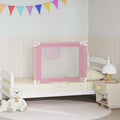 Toddler Safety Bed Rail Fabric (100% Polyester) Pink 90 x 25 x 95 cm Bedguard