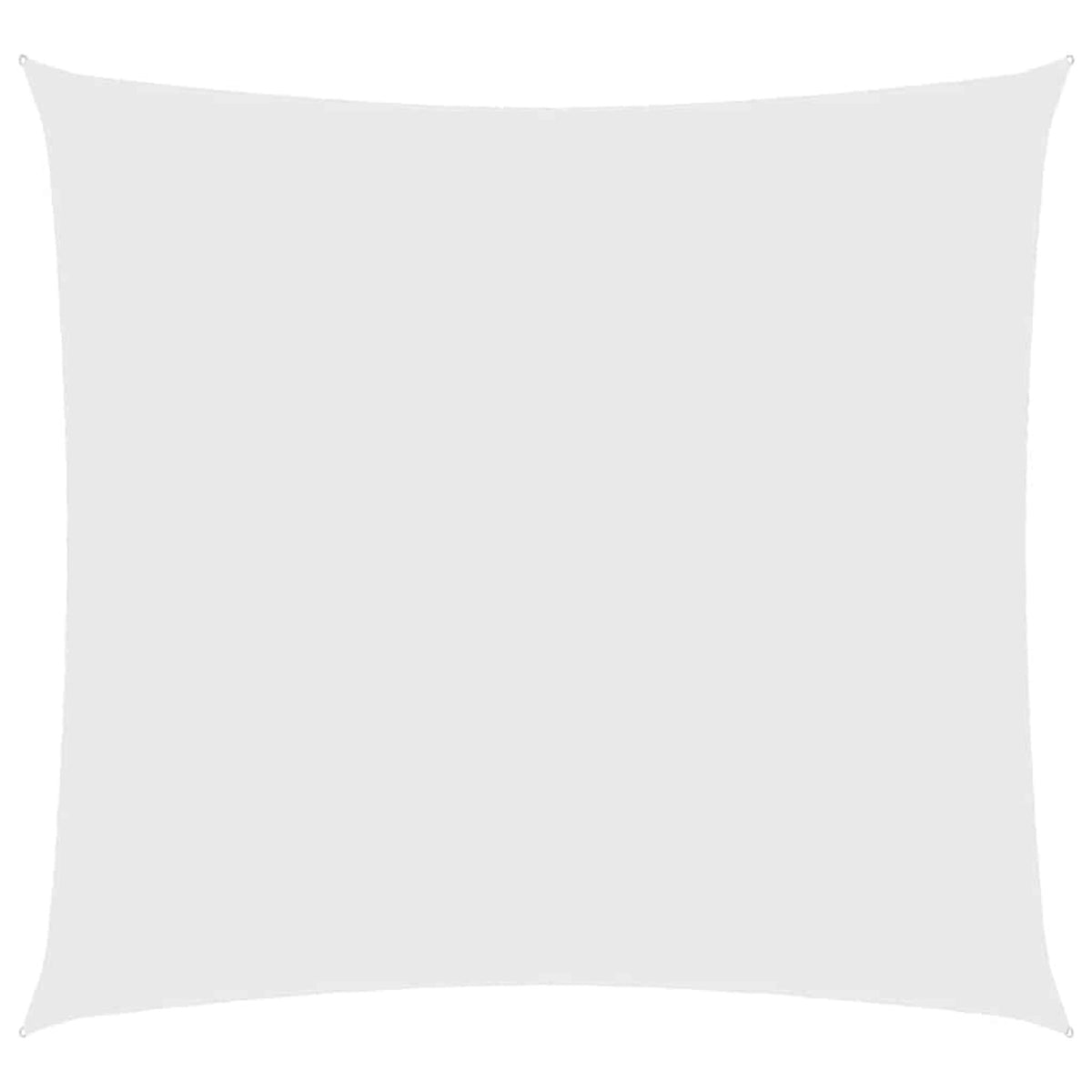 Sunshade Sail Oxford Fabric White Water Resistant UV Resistant 700 x 700 cm