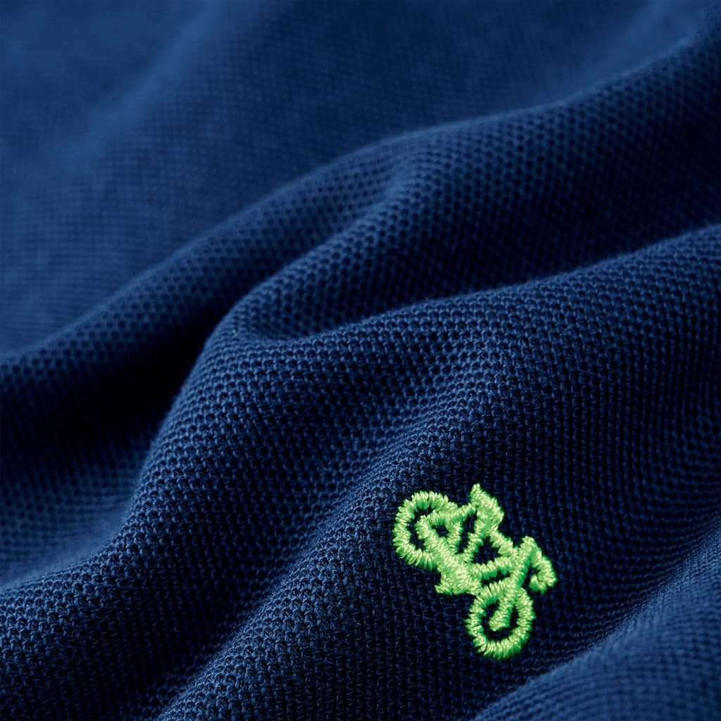 Kids'Polo Shirt Cotton Navy 128 Kids Clothing Children's Wear Kids' Tops 128