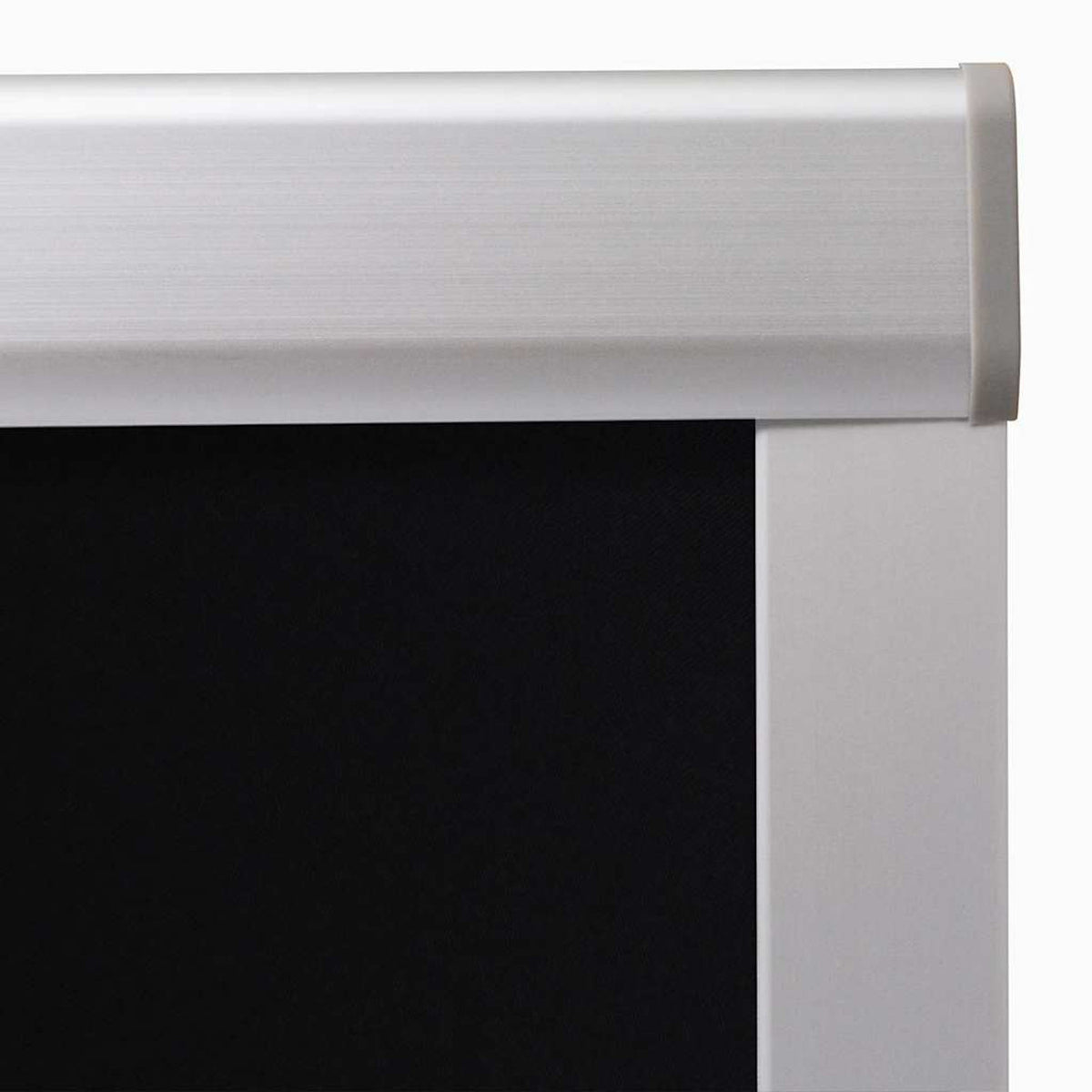Roller Blind Blackout Fabric Black 38.3 x 74 cm Window Shade Window Covering
