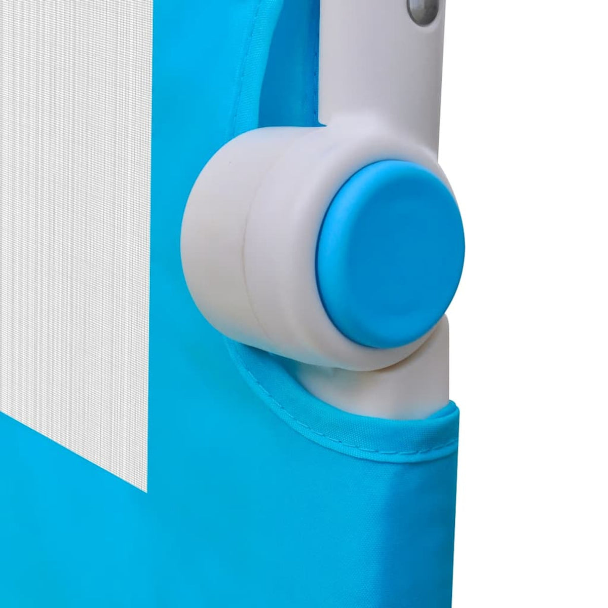 Toddler Safety Bed Rail Polyester Blue 150 x 36.5 x 42 cm Child Bed Guard 5x42cm