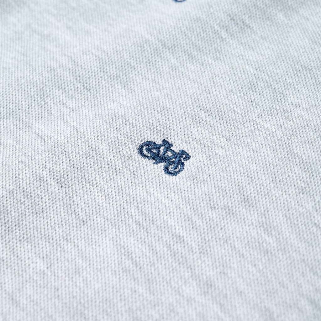 Kids'Polo Shirt Melange Cotton Grey Melange 92 Kids Clothing Children's Wear
