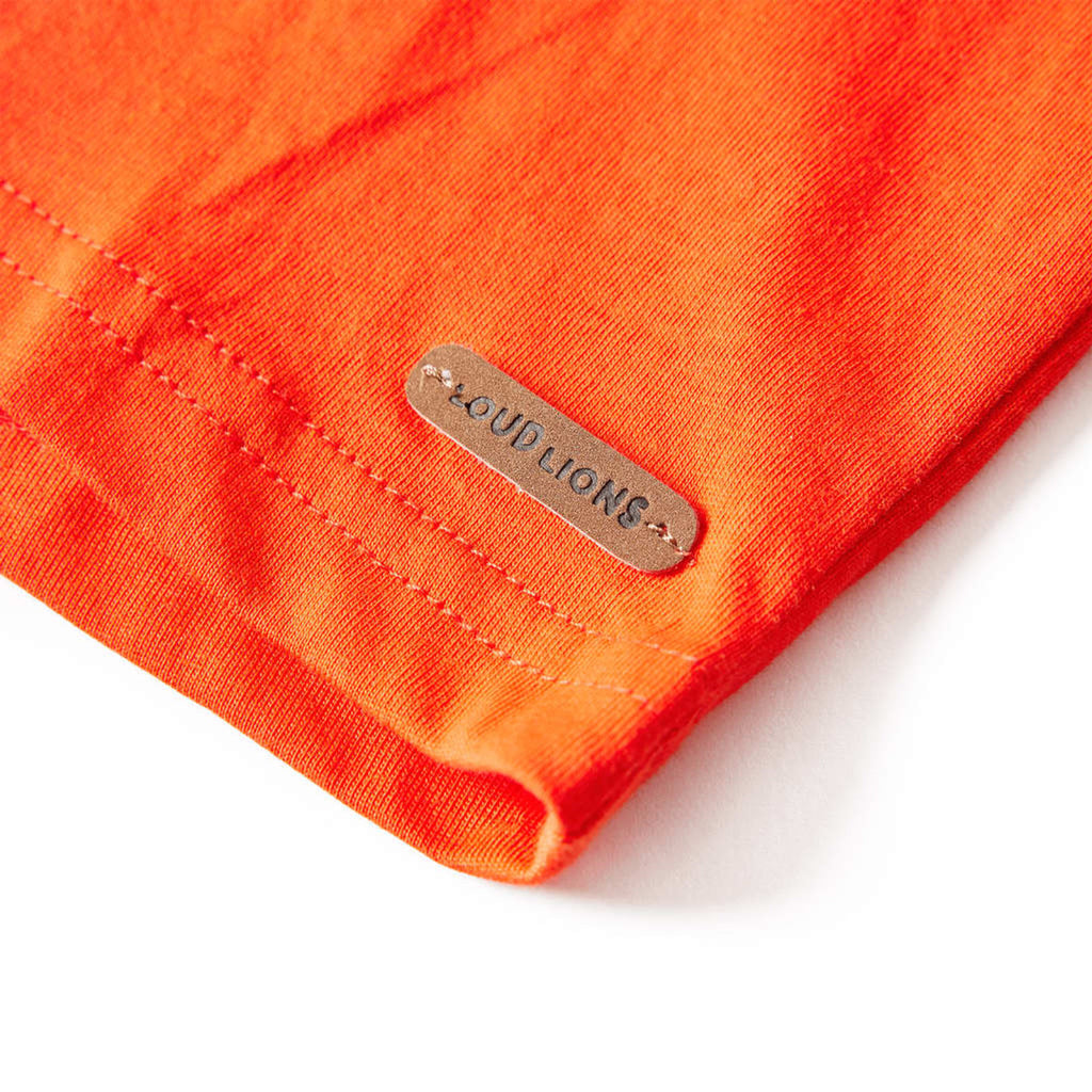 Kids T-Shirt Cotton Bright Orange 104 Children's Top Kids Clothing Variant 3