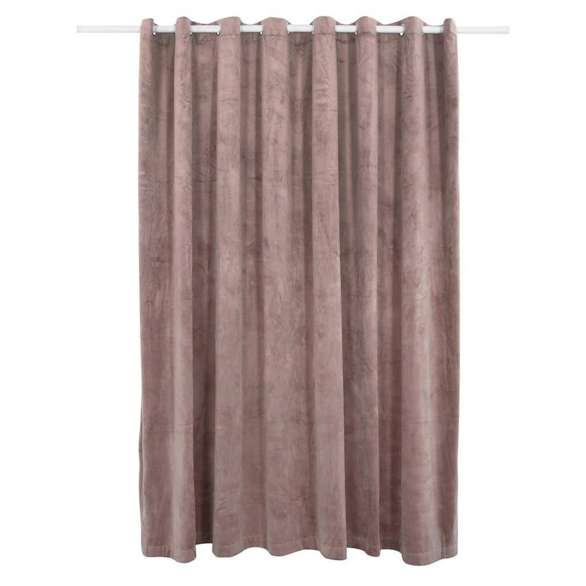 Blackout Curtain Velvet Antique Pink 290 x 245 cm Window Dressing Curtains