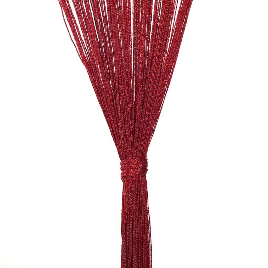 Curtain Fabric Burgundy 100 x 250 cm Window Dressing Home Furnishings Curtains