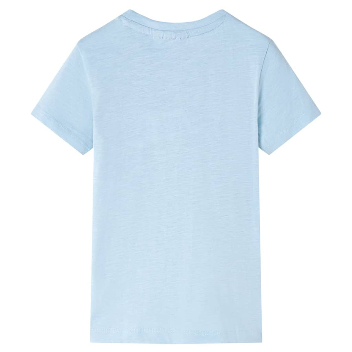 Kids T-Shirt Cotton Light Blue 140 Children's Top Kids Clothing Kids Variant 4
