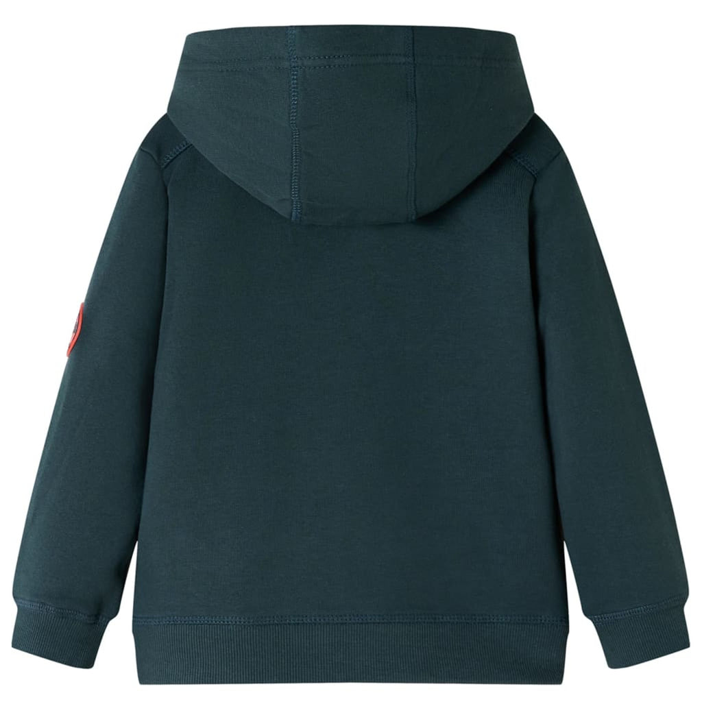 Sweatshirt Cotton Dark Green 104 Kids Clothing Children's Top Kids Wear 104