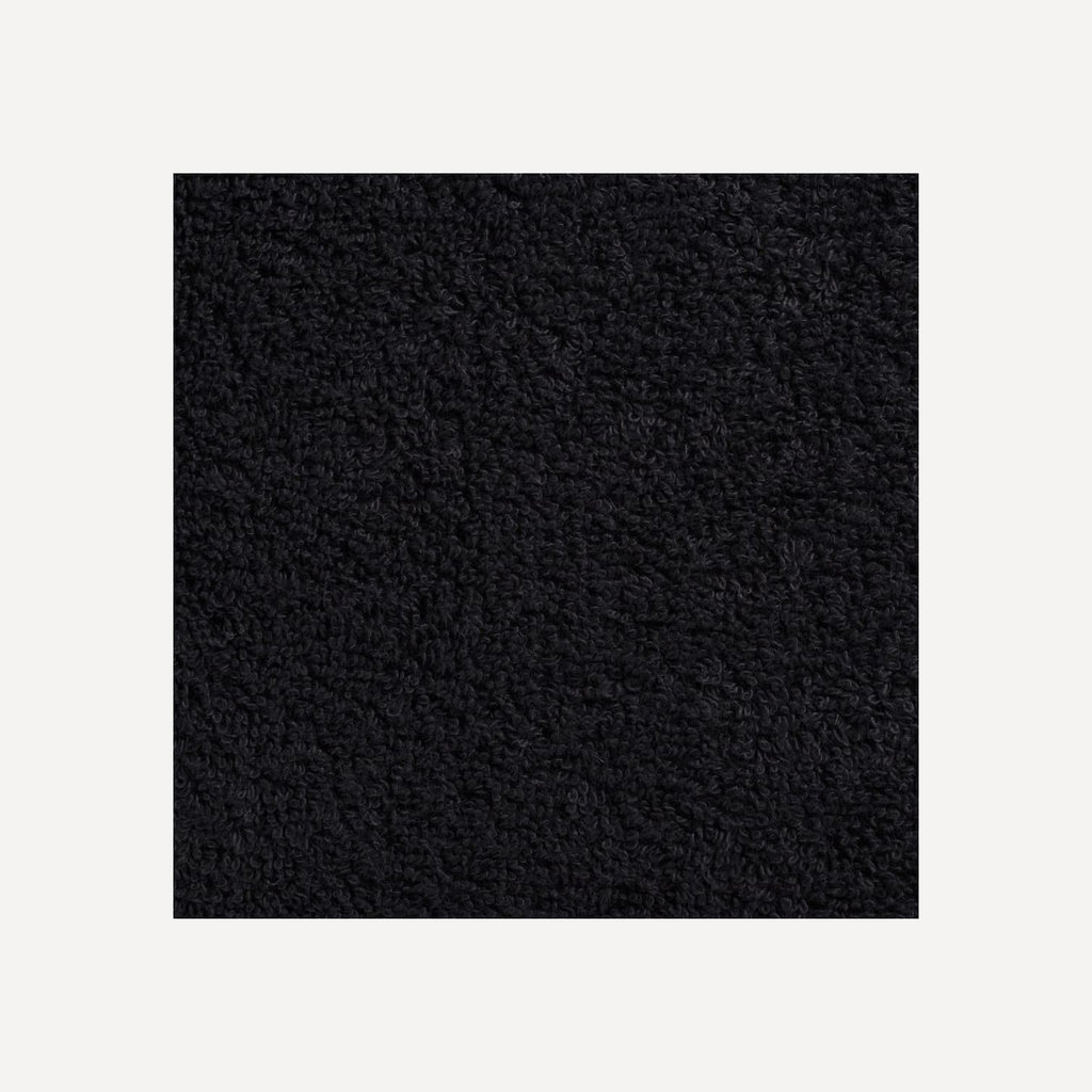 Towel Cotton Black 30 x 30 cm Bathroom Bath Linen Home Towels 2 pcs Variant 2