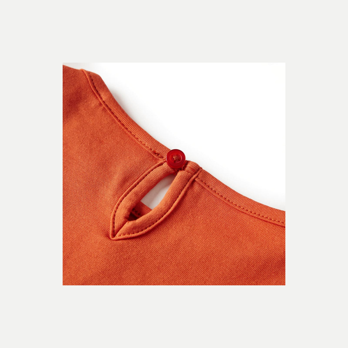 Kids T-Shirt Cotton Burnt Orange 92 Children's Top Kids Clothing Kids Wear