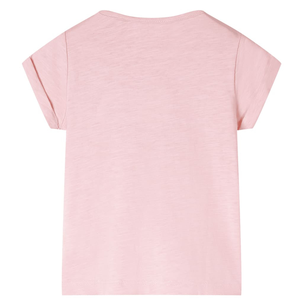 Kids T-Shirt Cotton Light Pink 140 Children's Top Kids Clothing Kids Variant 3