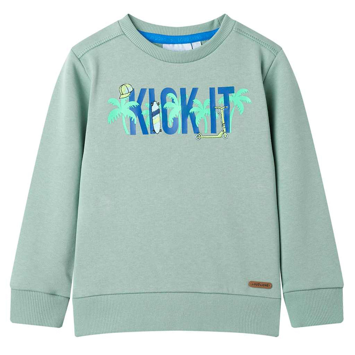 Sweatshirt Cotton Light Khaki 140 Kids Clothing Children's Top Kids Wear 140