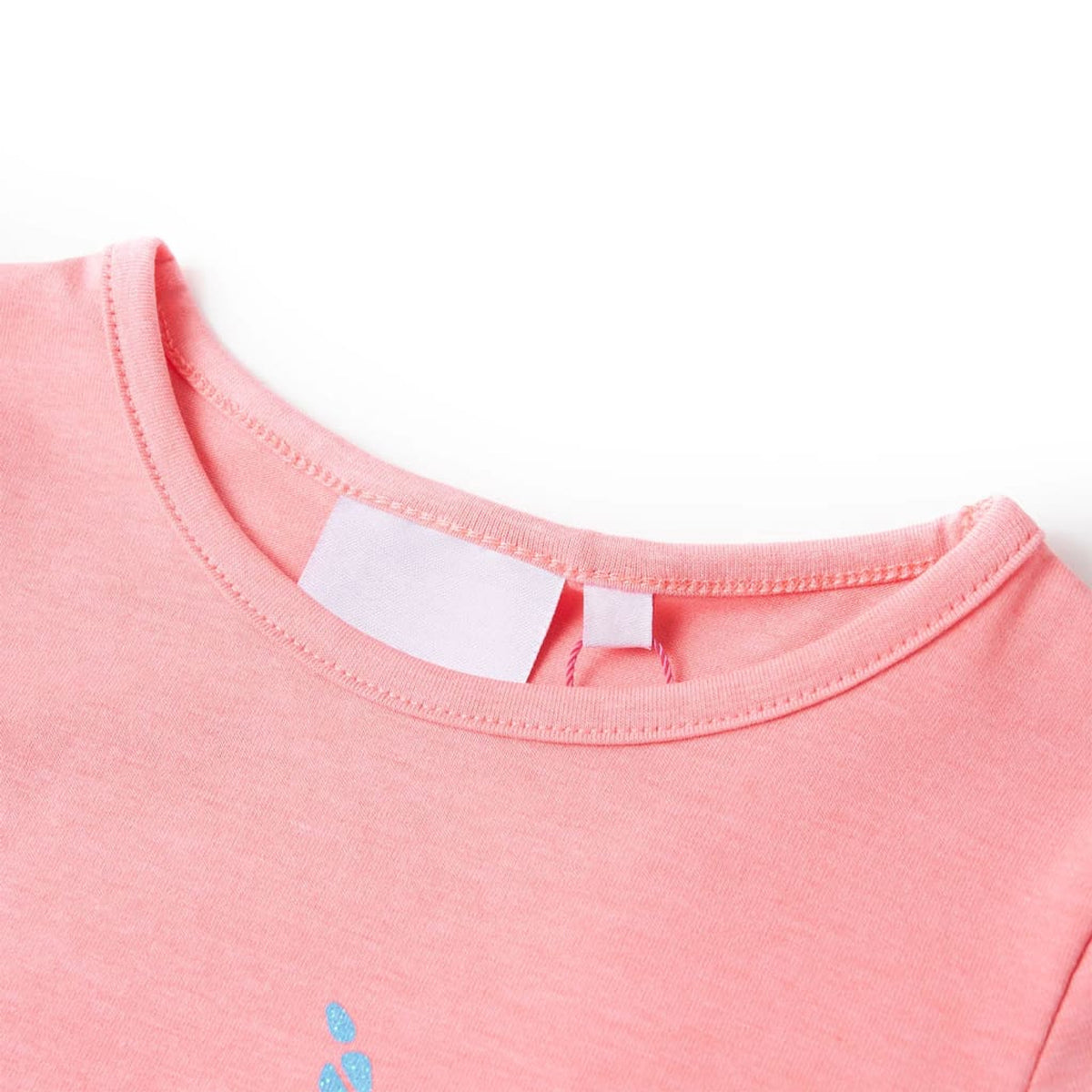 Kids T-Shirt Cotton Bright Pink 128 Children's Top Kids Clothing Variant 3