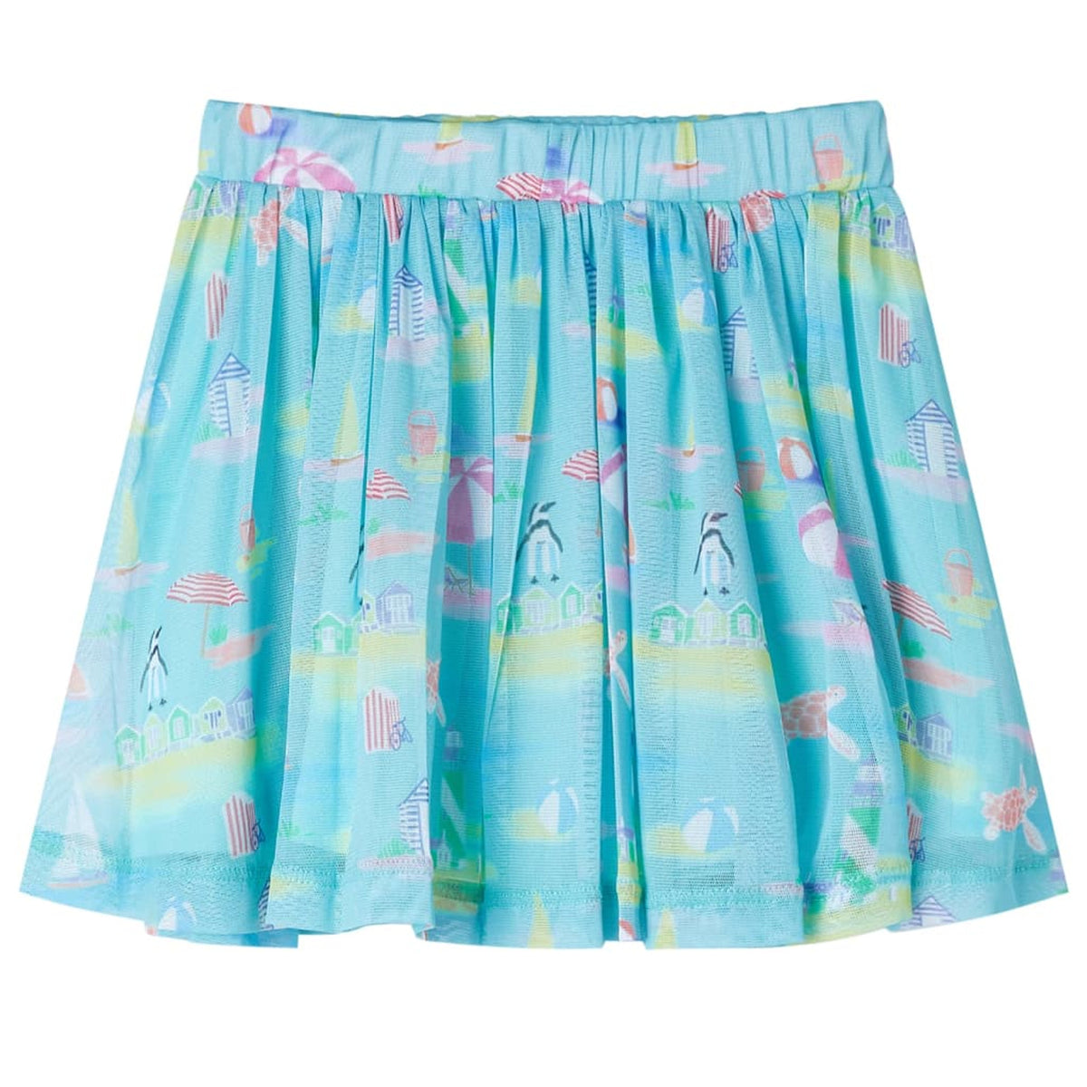 Kids'Pleated Skirt Light Aqua 116 Kids' Bottoms Kids' Bottom 116 (suitable for