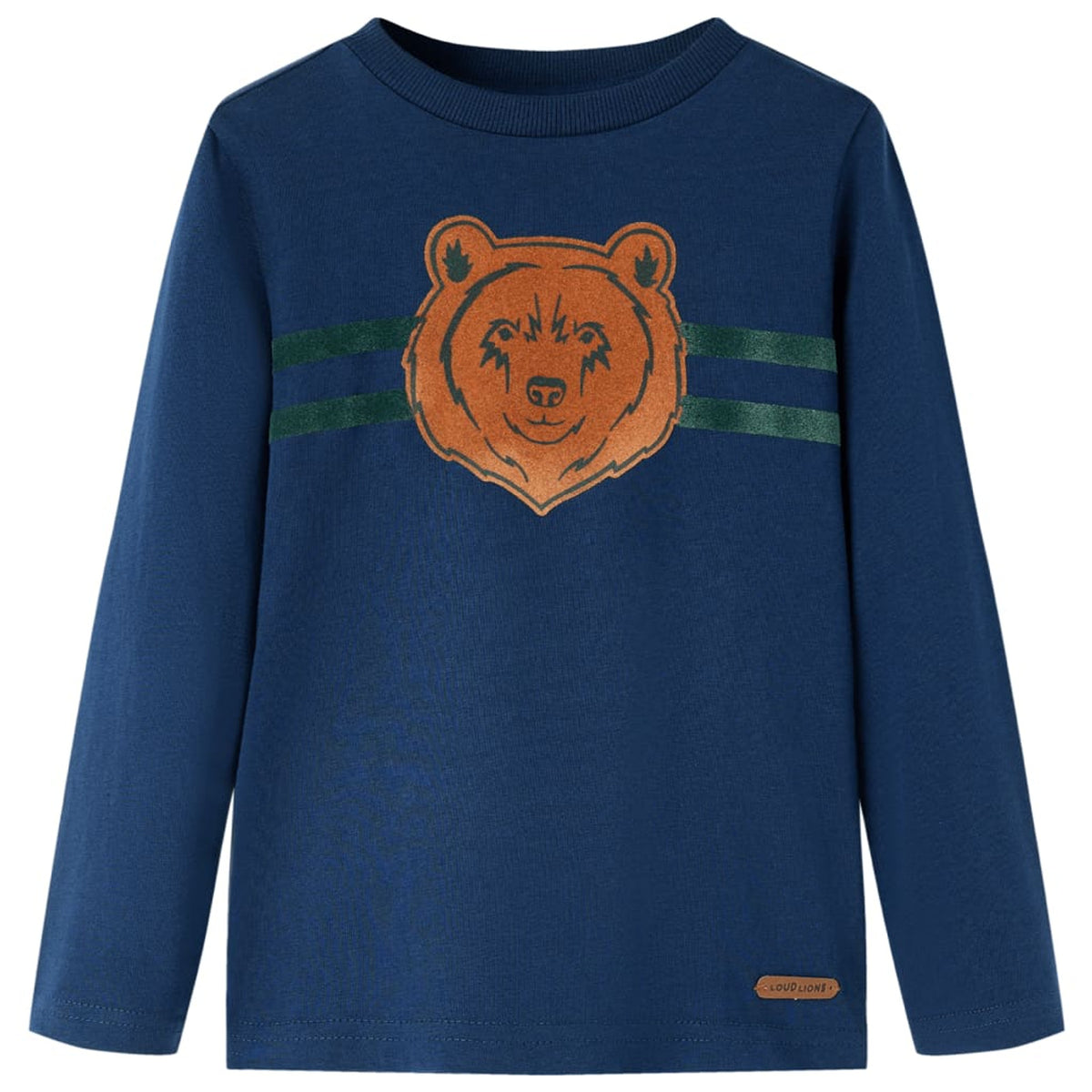 Kids T-Shirt Cotton Navy Blue 128 Children's Top Kids Clothing Kids Variant 4