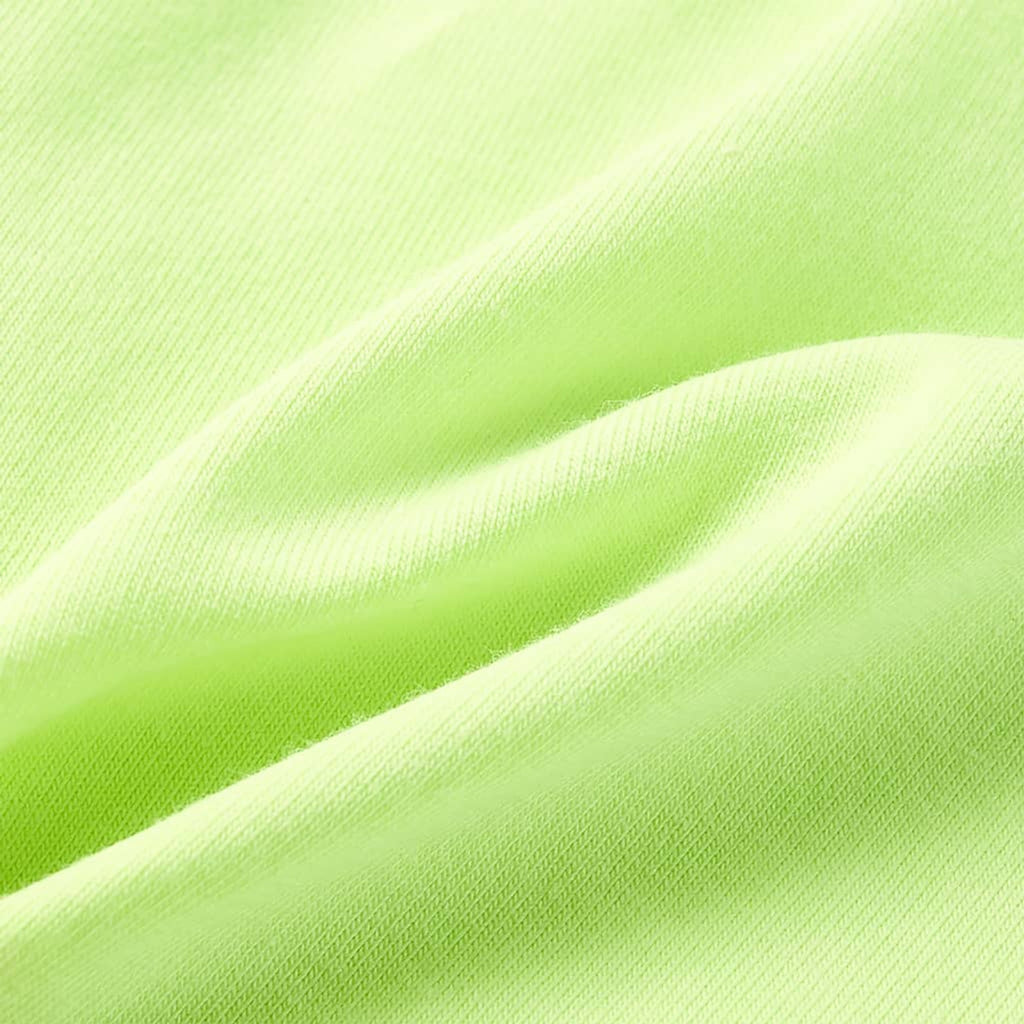 Kids'Tank Top Neon Cotton Neon Yellow 128 Kids Clothing Children's Wear 128