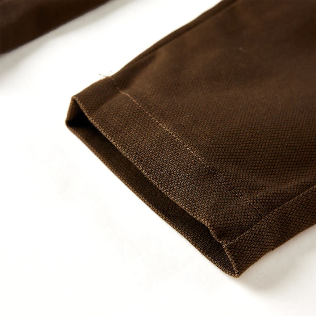Kids'Pants Cognac Cotton 104 Kids' Bottoms Kids' Bottom 104 (suitable for 3-4