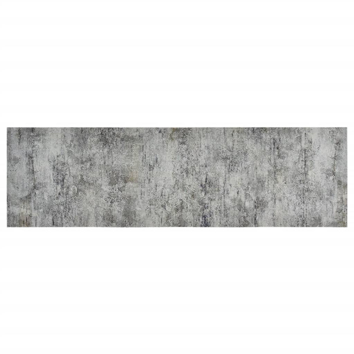 Rug Velvet (100% Polyamide) Grey 180 x 60 x 0.5 cm Floor Mat Home Variant 4