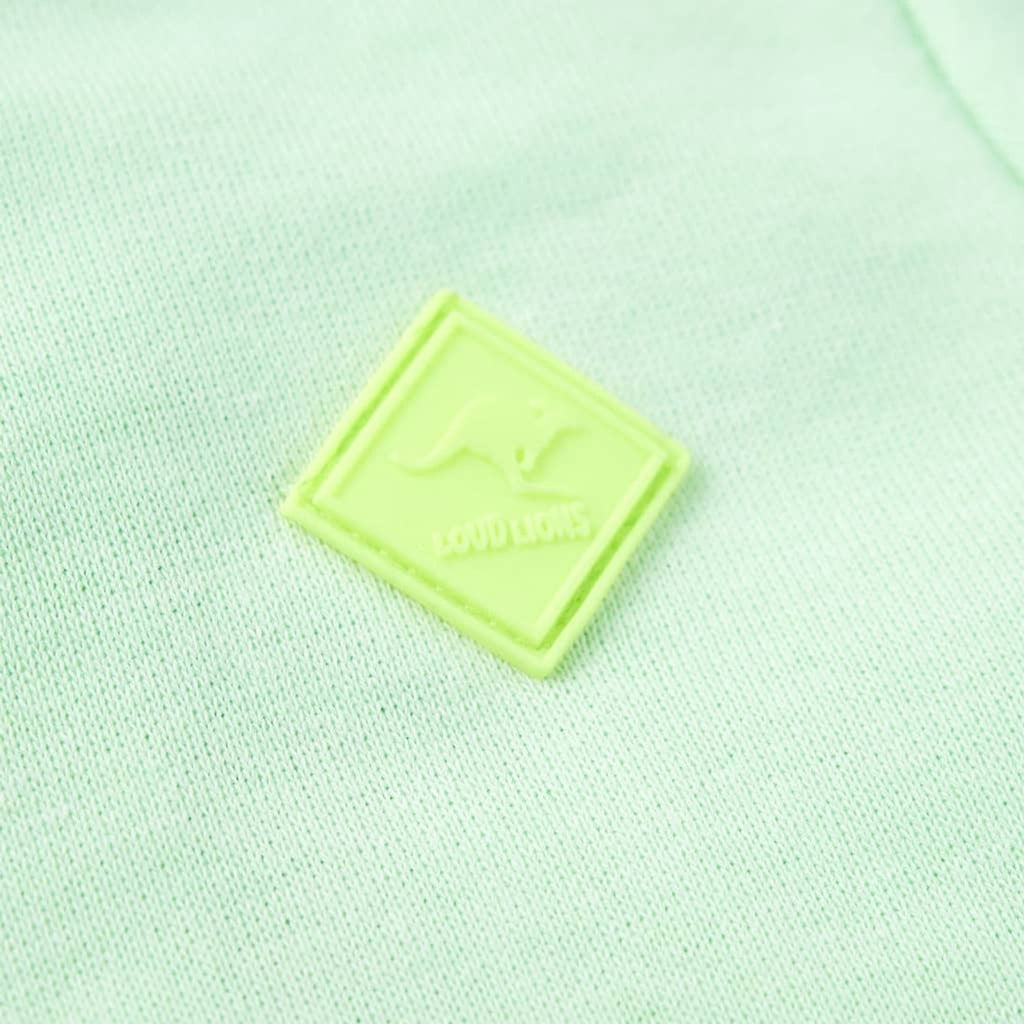 Sweatshirt Cotton Bright Green 104 Kids Clothing Children's Top Kids Wear Zip