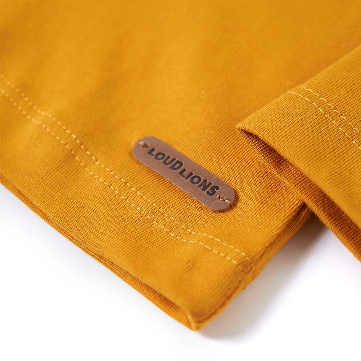 Kids T-Shirt Cotton Ochre 116 Children's Top Kids Clothing Kids Wear Variant 2