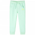 Kids'Sweatpants Bright Cotton Bright Green 140 Kids' Bottoms Kids' Bottom 140