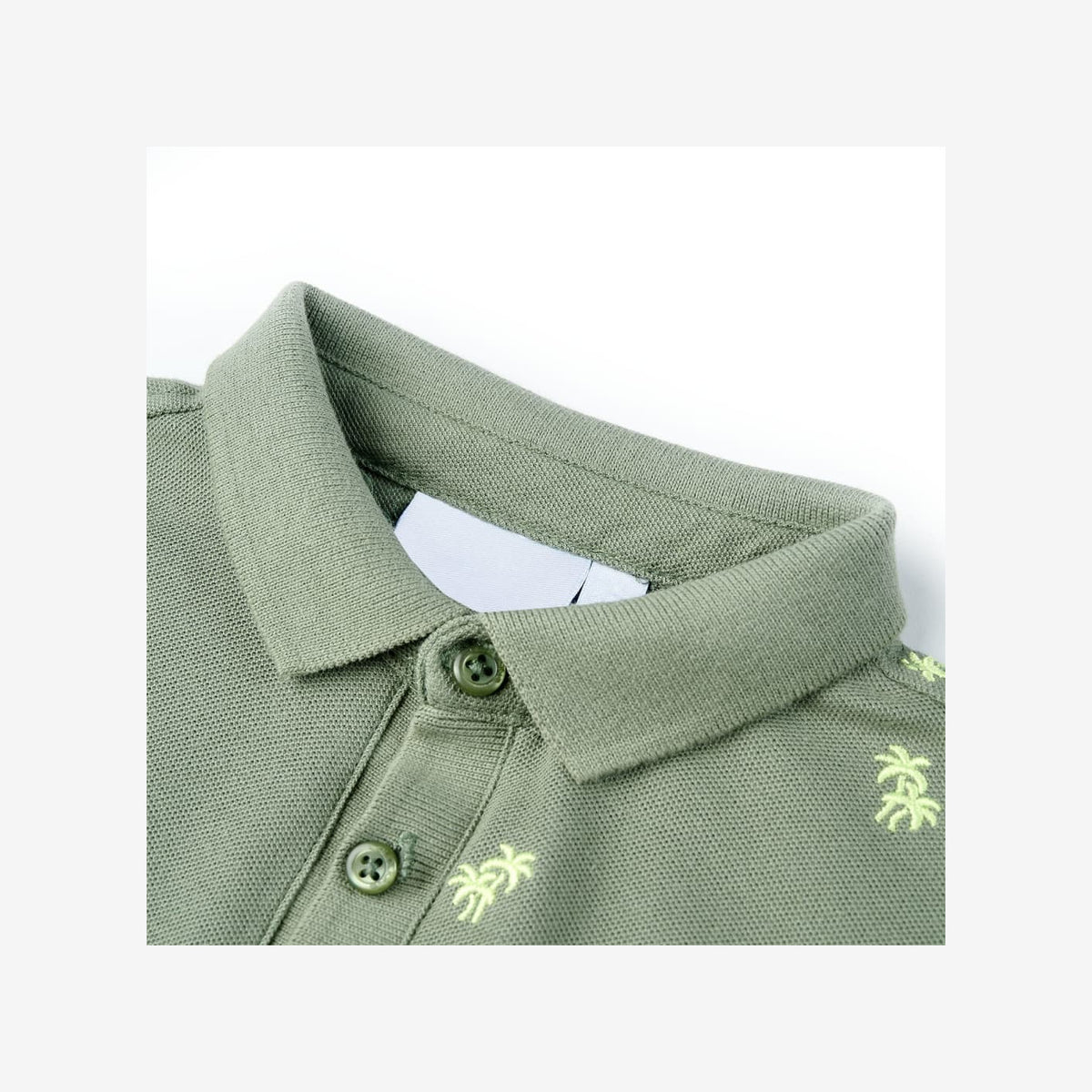 Kids'Polo Shirt Khaki Cotton 116 Kids Clothing Children's Wear Kids' Tops 116