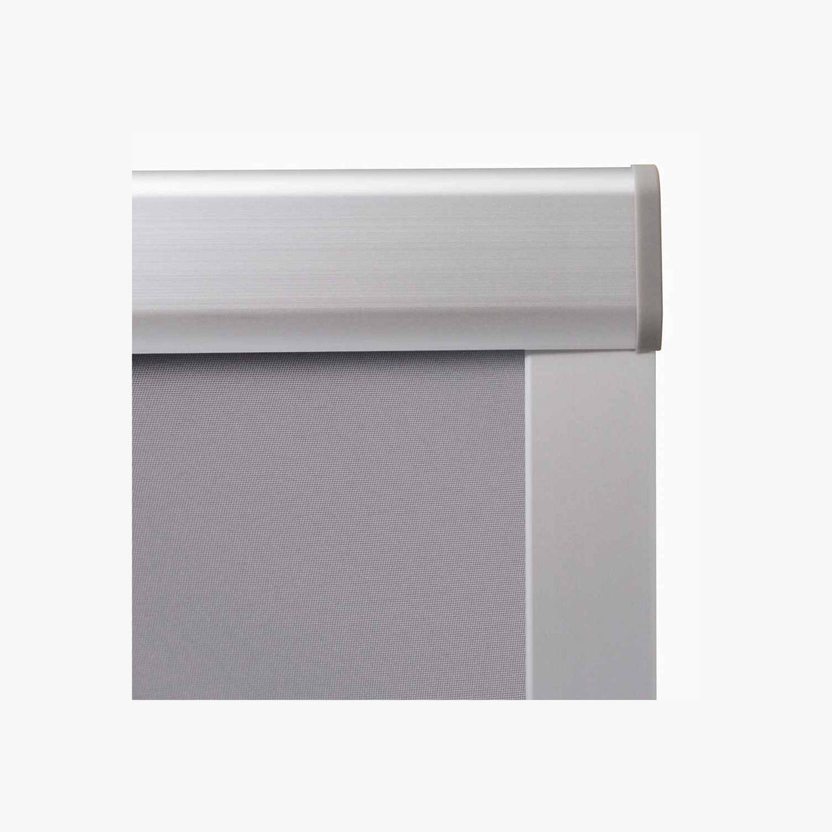 Roller Blind Blackout Fabric Grey 117.3 x 116 cm Window Shade Window Covering