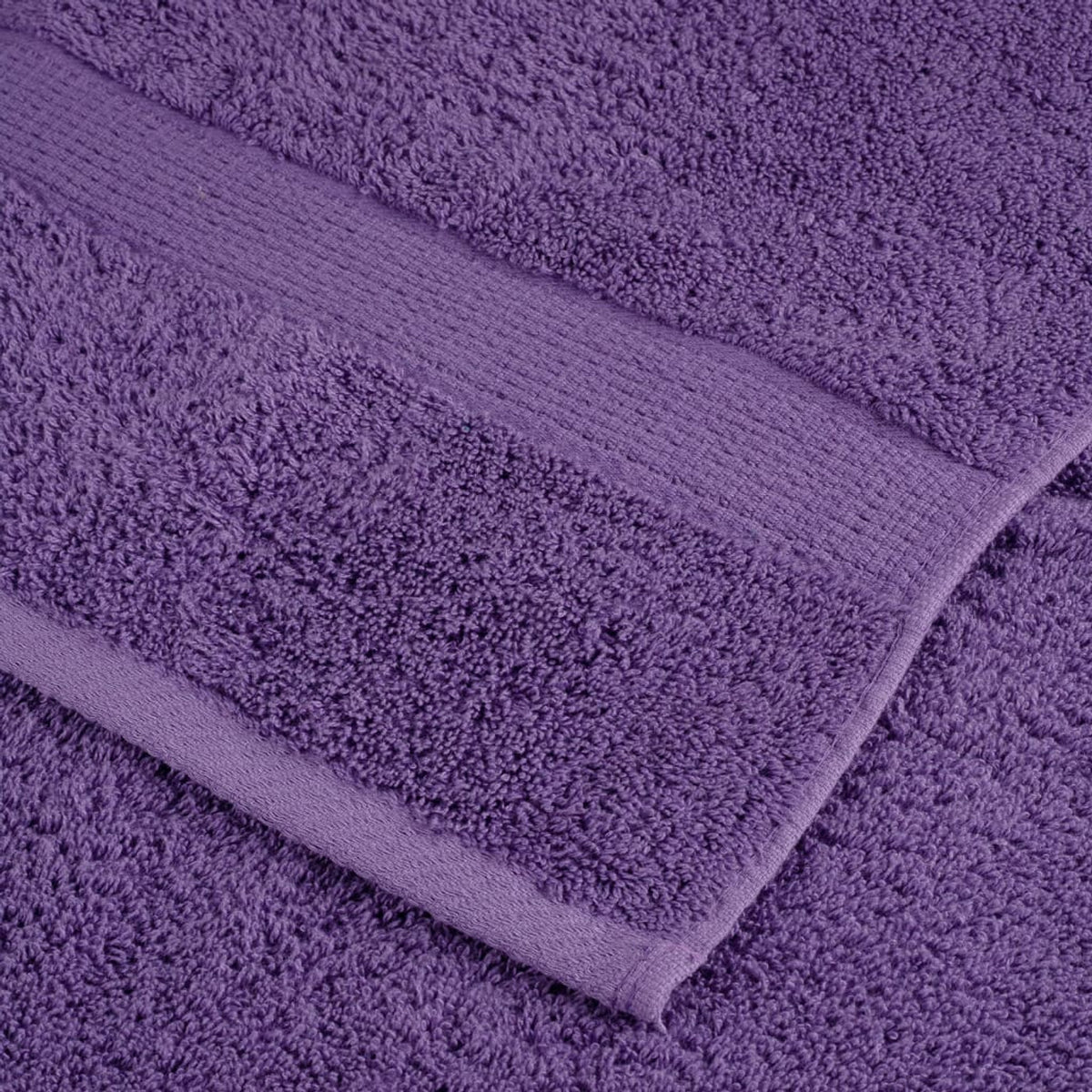 Towel Cotton Purple 30 x 30 cm Bathroom Bath Linen Home Towels 2 pcs Variant 2