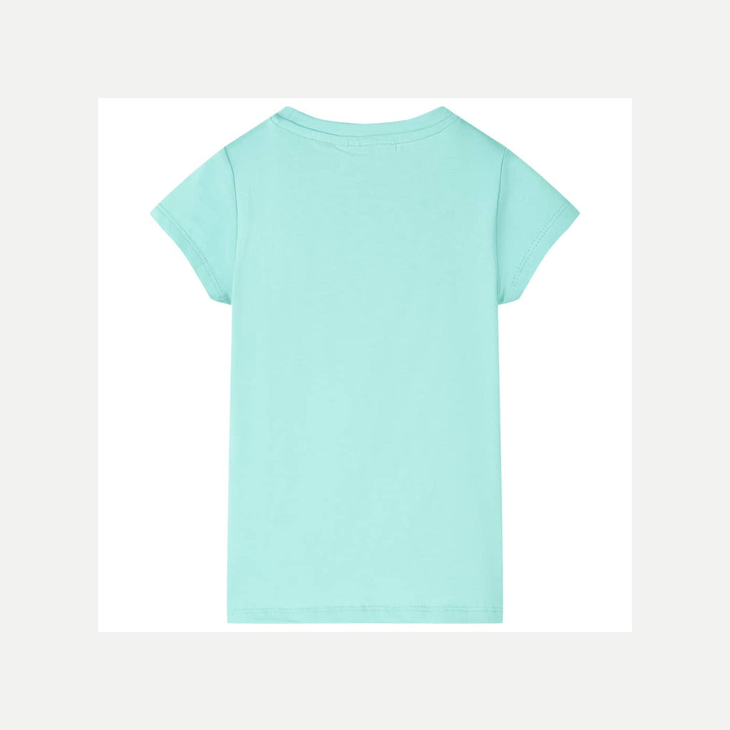 Kids T-Shirt Cotton Light Mint 128 Children's Top Kids Clothing Kids Variant 5